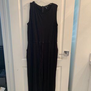 Eileen Fisher Black Sleeveless Jumpsuit